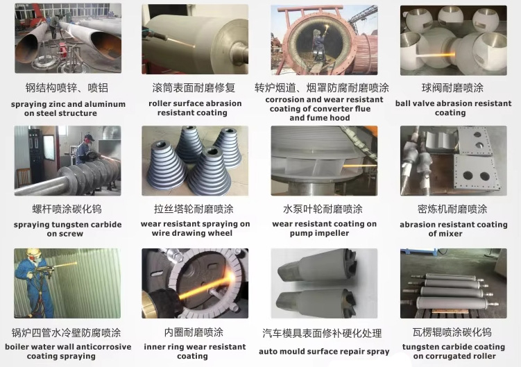 zinc-repairing machine application zinc-repairing machine application
