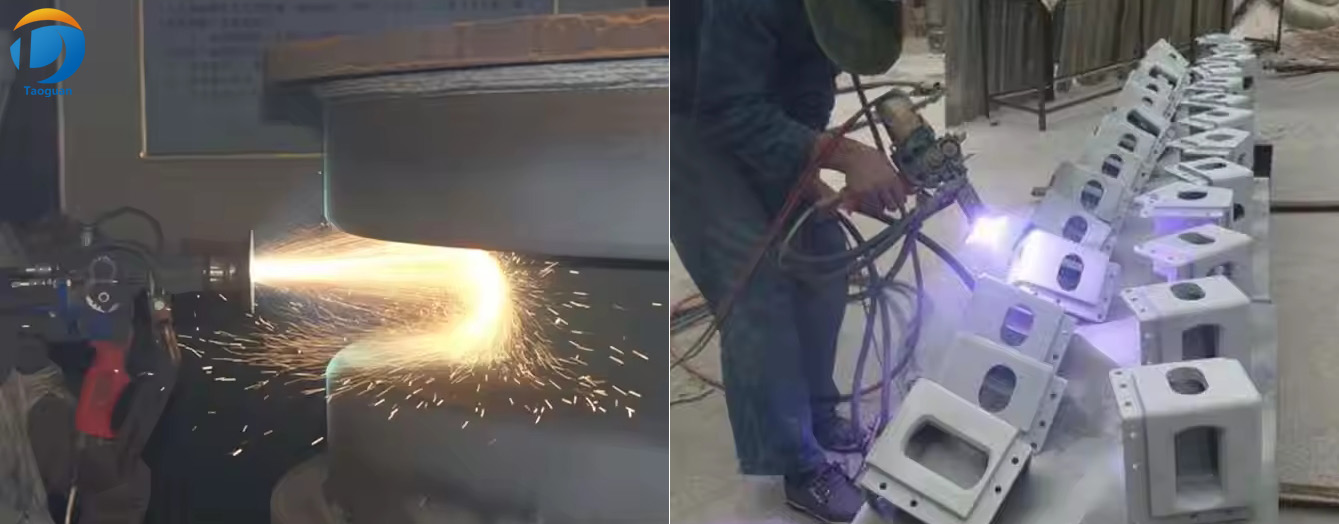 zinc-repairing machine working zinc-repairing machine working